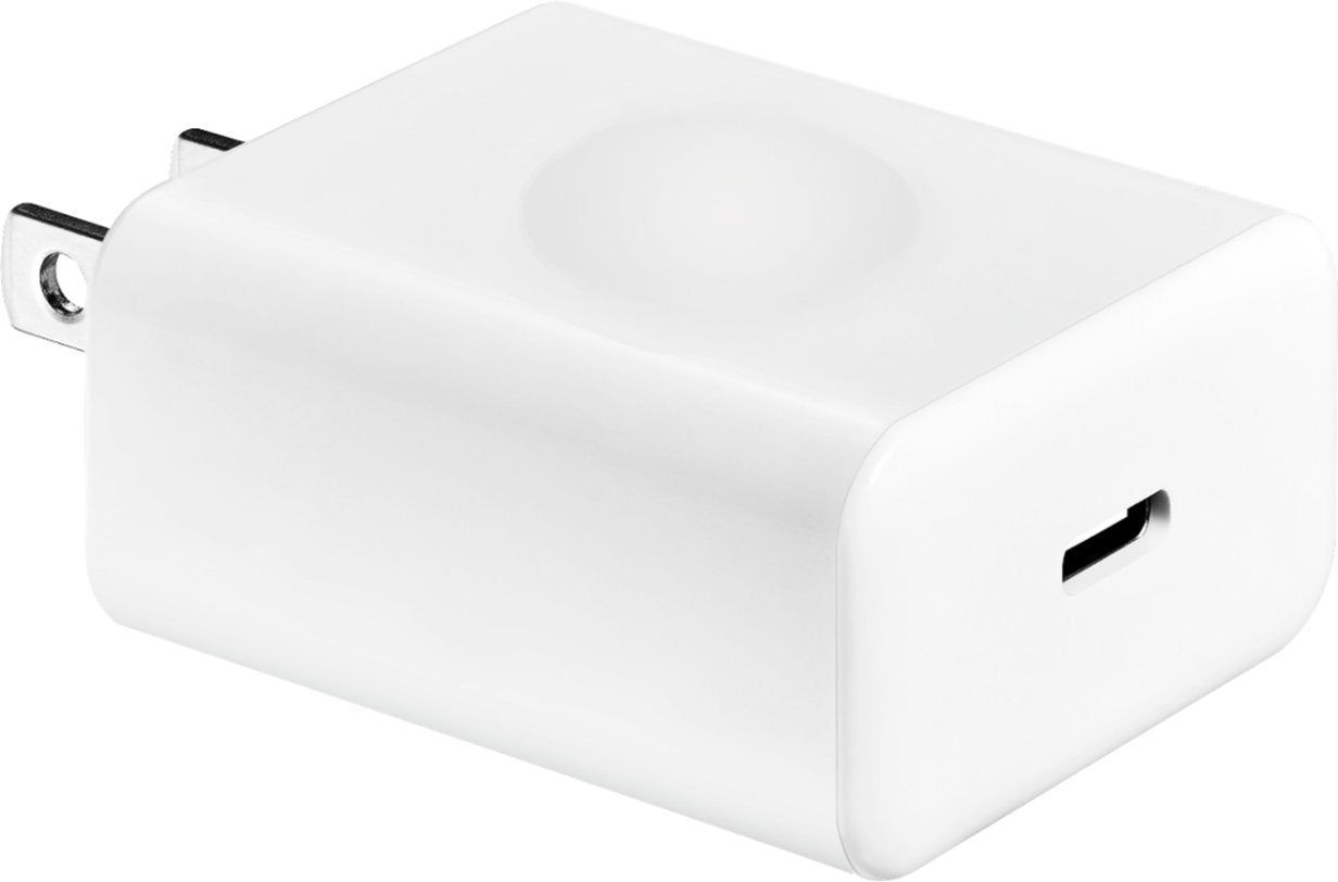 Best Buy essentials™ - BE-MWC20W22W 20 W USB-C Wall Charger - White