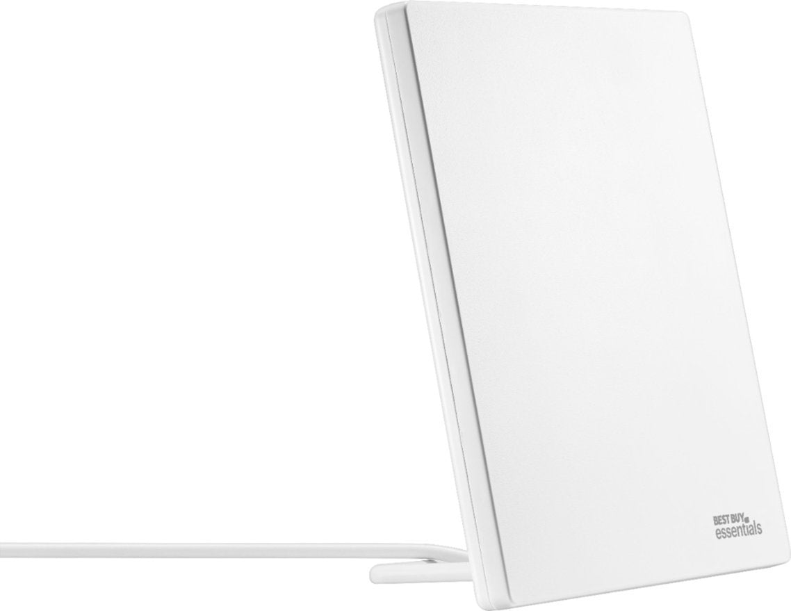 Best Buy essentials™ - BE-ANT716 Multidirectional Indoor HDTV Antenna - Off-white