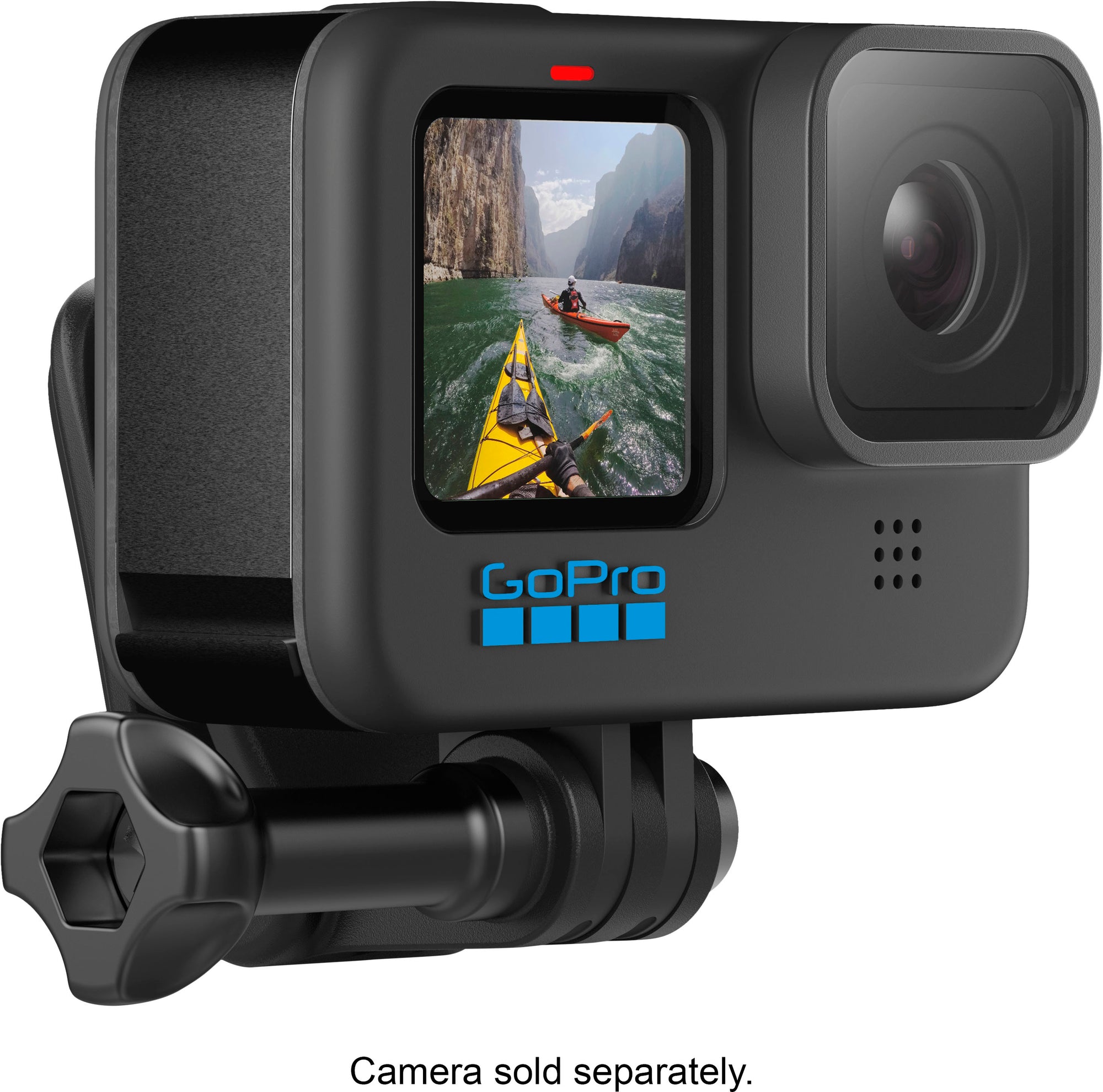 GoPro- ACHOM-001 Head Strap + QuickClip - Camera Head Mount for All GoPro Cameras - Black