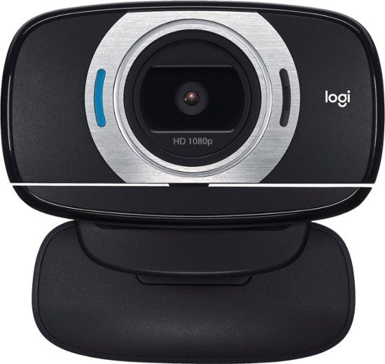 Logitech -960-000733 HD Portable 1080p Webcam C615 with Autofocus -Black