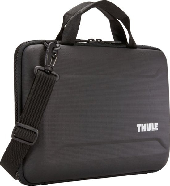 Thule - TGAE2355BLK Gauntlet 4 Attaché Briefcase for 13” MacBook Pro, 14” MacBook Pro, 13” MacBook Air, & 12.3" PCs, Laptops & Chromebooks - Black