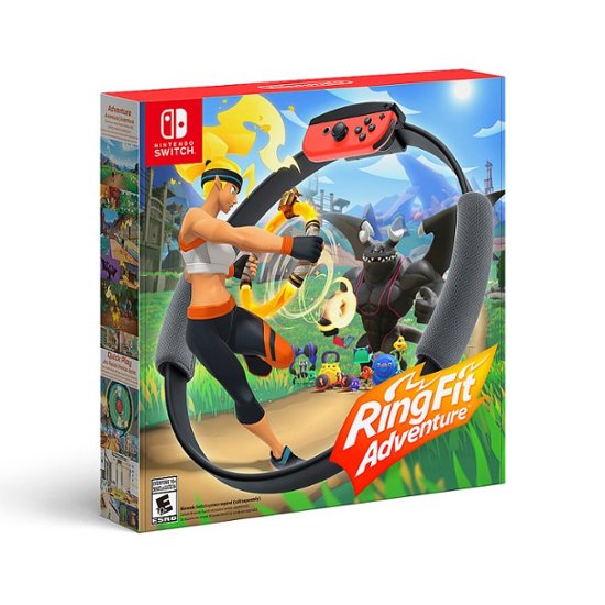 Nintendo- HACRAL3PA Ring Fit Adventure - Nintendo Switch