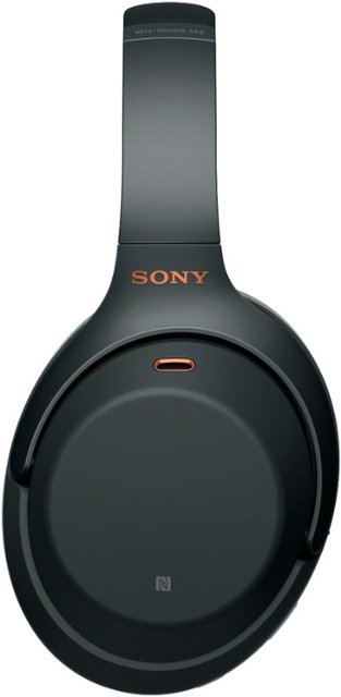 Sony - WH-1000XM3 Wireless Noise Cancelling Over-the-Ear Headphones with Google Assistant - Black