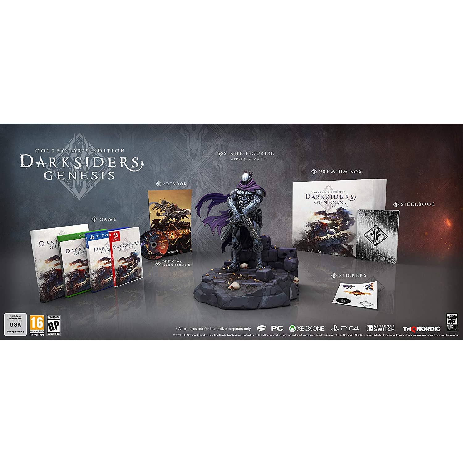 THQ NORDIC- 811994022134 Darksiders Genesis - 22134 Collector's Edition - Xbox One Collector's Edition
