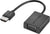 Insignia™ - NS-PG95503 HDMI-to-VGA Adapter - Black