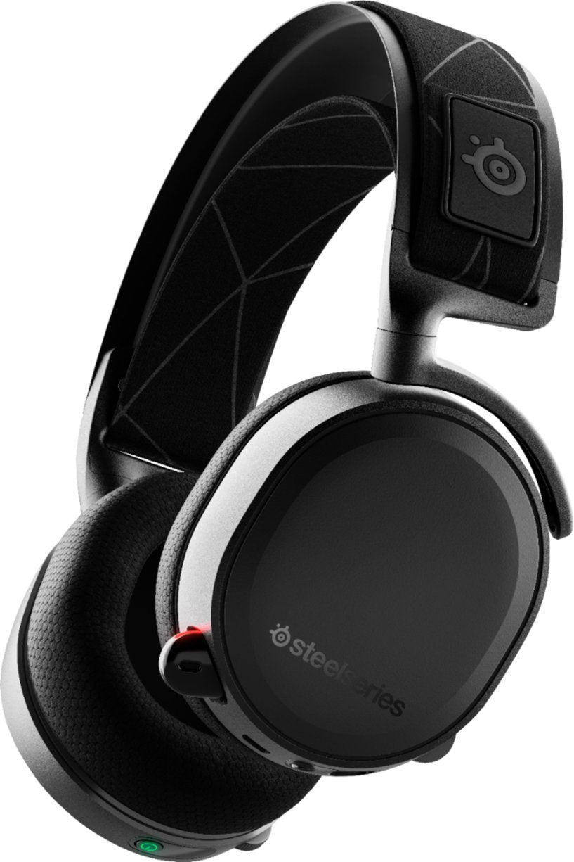 SteelSeries - 61505 Arctis 7 Wireless DTS Gaming Over-The-Ear Headset for PC, PlayStation 5|4 - Black