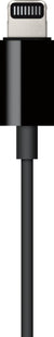 Apple - MR2C2AM/A 3.94' Lightning to 3.5mm Audio Cable - Black