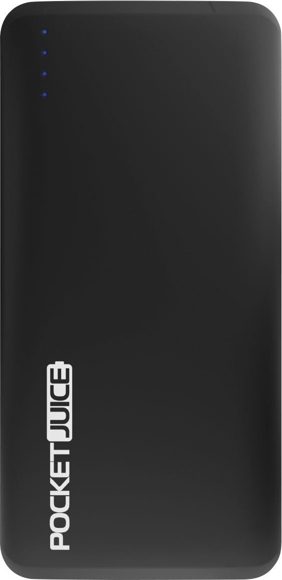 Tzumi - 6585 PocketJuice Pro15,000 mAh Portable Charger for Most USB-Enabled Devices - Black