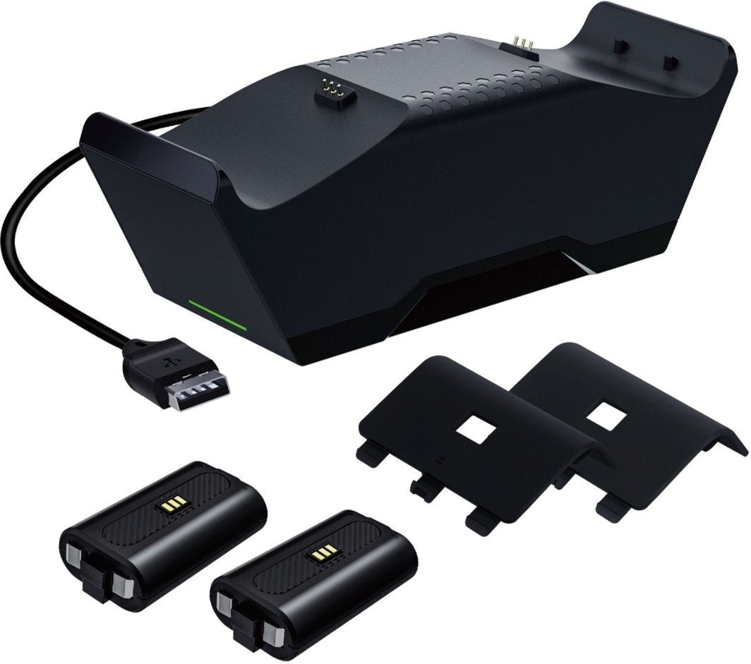 Insignia™ - NS-XCHRG2 Dual Controller Charging System for Xbox Series X|S - Black
