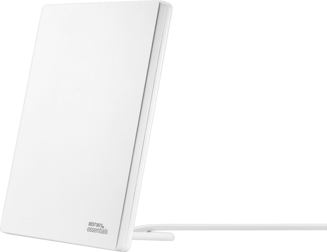 Best Buy essentials™ - BE-ANT716 Multidirectional Indoor HDTV Antenna - Off-white