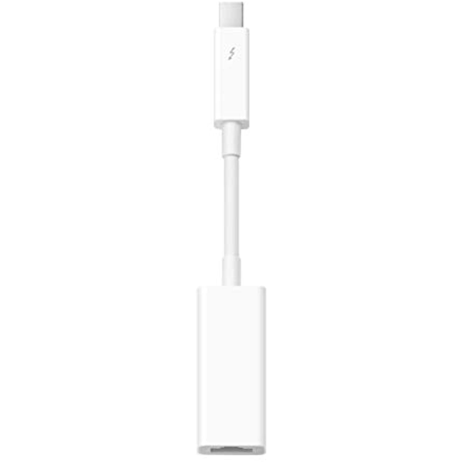 Apple - MD463ZM/A Thunderbolt-to-Gigabit Ethernet Adapter - White