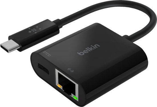 Belkin - INC001BTBK USB-C Network Adapter - Black
