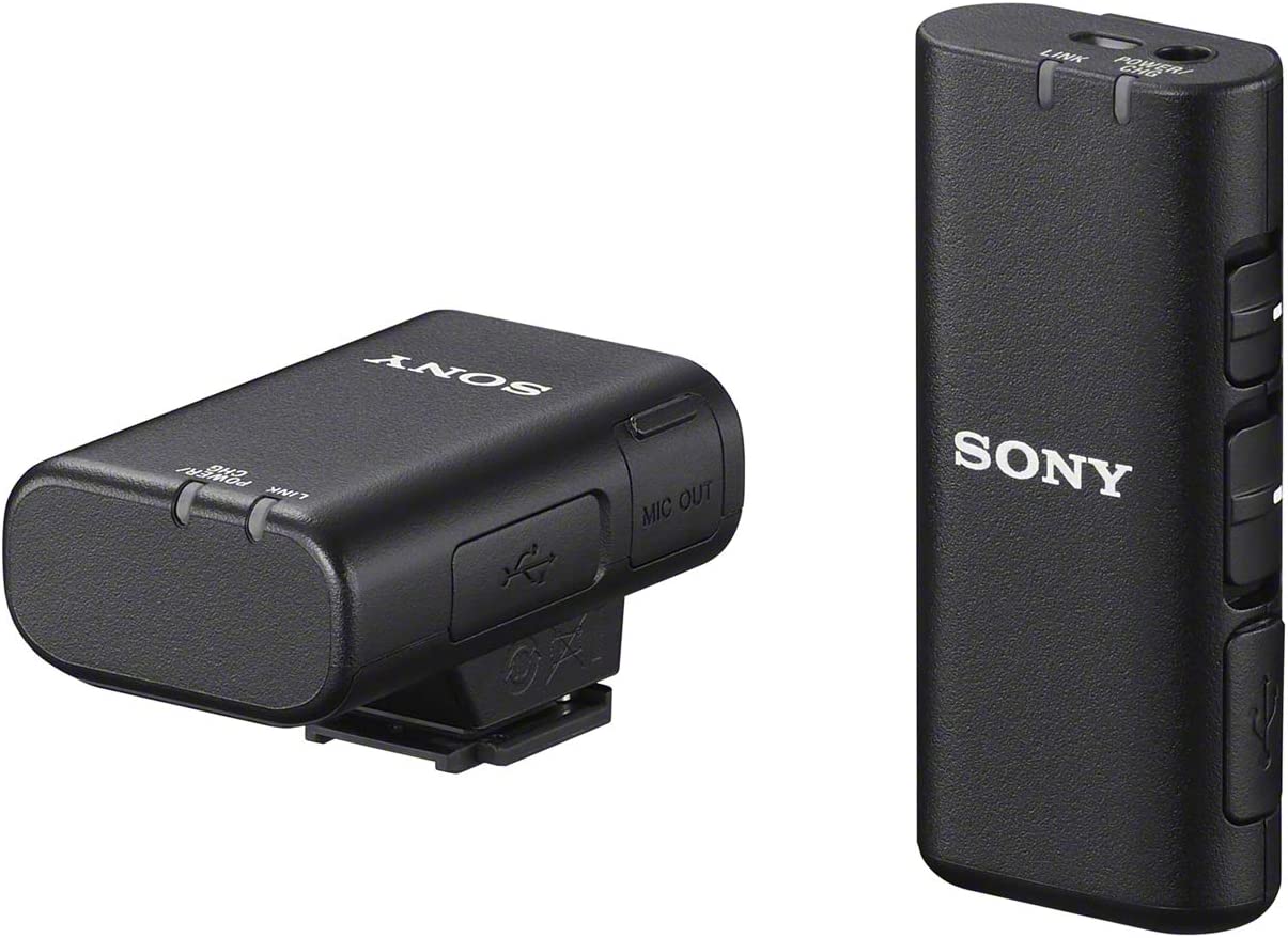 Sony - ECMW2BT Digital Bluetooth Wireless Microphone - Black