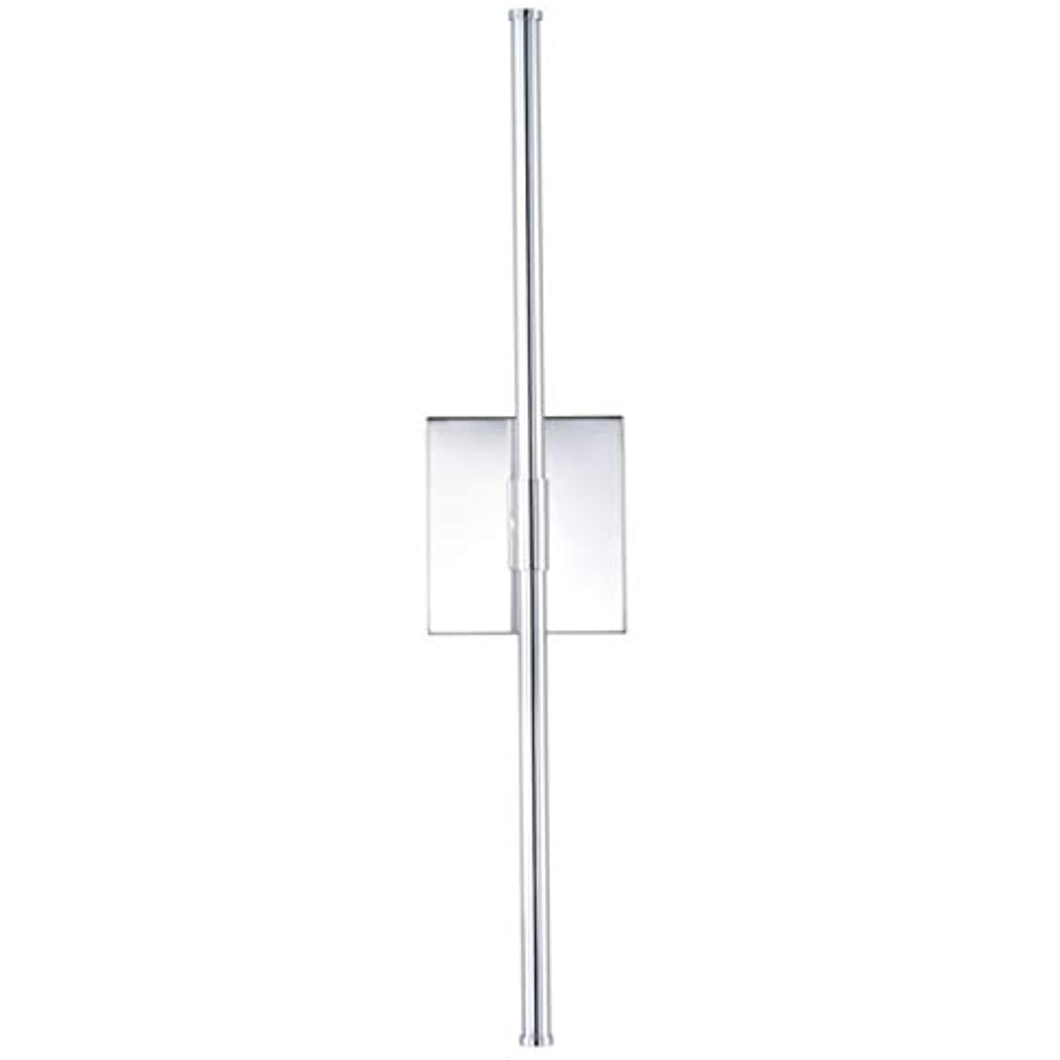JONATHAN Y - JYL7022A Makena 28" Dimmable Integrated LED Metal Wall Sconce, Minimalistic,Modern,Contemporary 3000K LED Bulbs for Bedroom, Living Room, Bathroom Hallway - Chrome