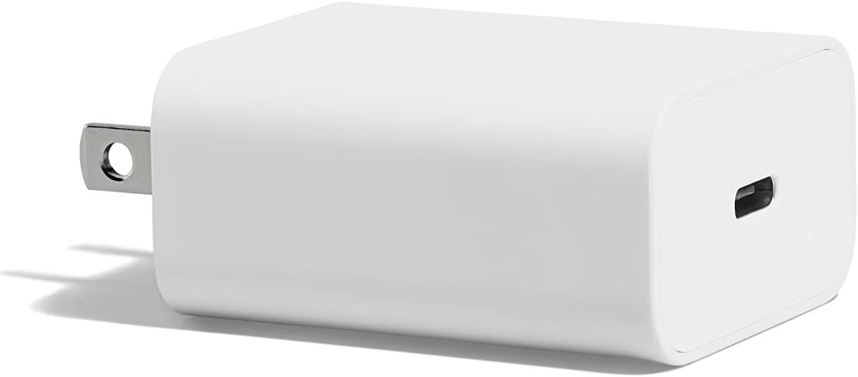 Google - GA03501-US 30W USB-C Charger - Clearly White
