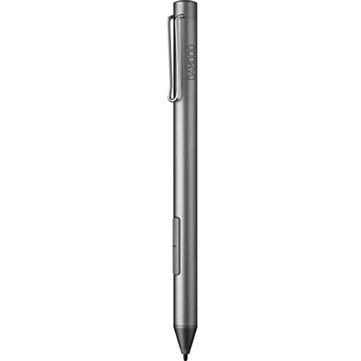 Wacom - CS323AG0A Bamboo Ink Smart Stylus for Windows Ink; 2nd Generation - Gray