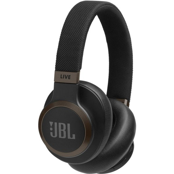 JBL - JBLLIVE650BTNCBAM LIVE 650BTNC Wireless Noise Cancelling Over-the-Ear Headphones - Black