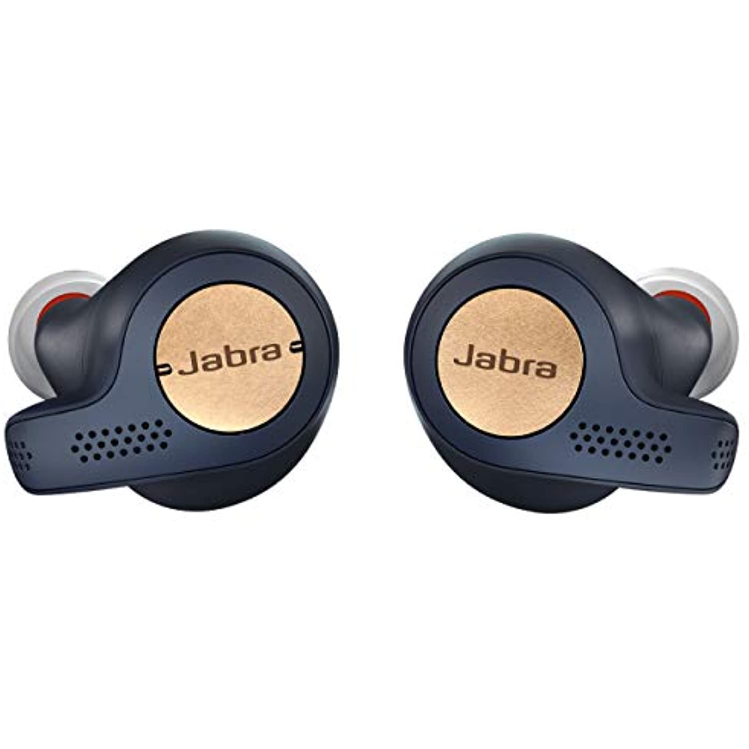 Jabra - 100-99010000-02 Elite Active 65t Earbuds True Wireless Earbuds with Charging Case Bluetooth Earbuds with a Secure Fit and Superior Sound, Long Battery Life and More - Copper Blue