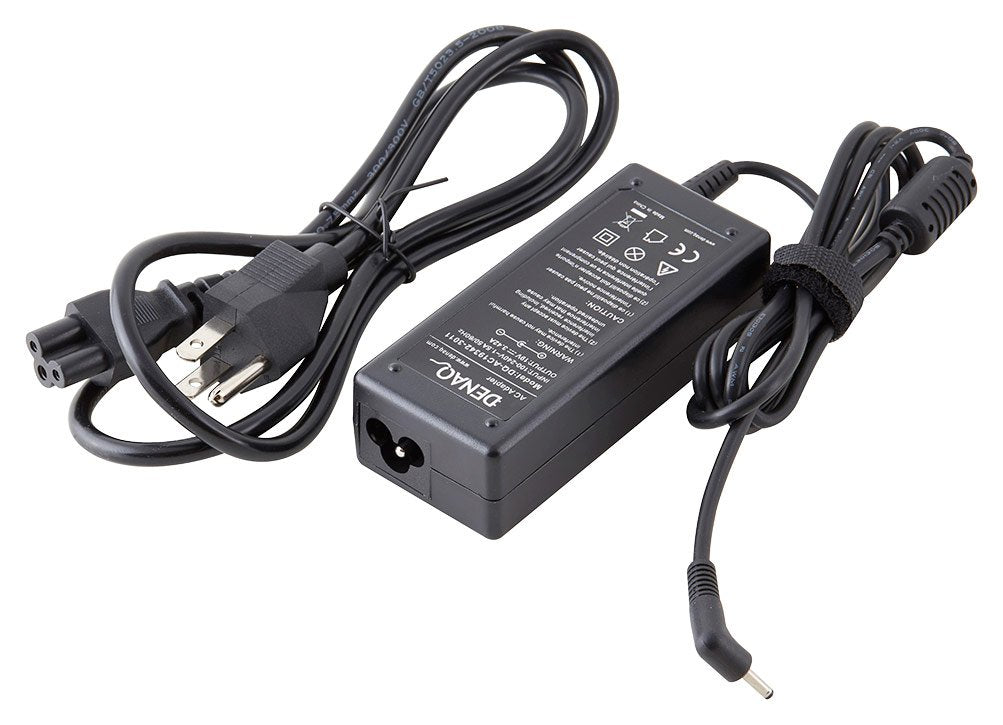 DENAQ - DQ-AC19342-3011 AC Adapter for Select Asus Laptops - Black