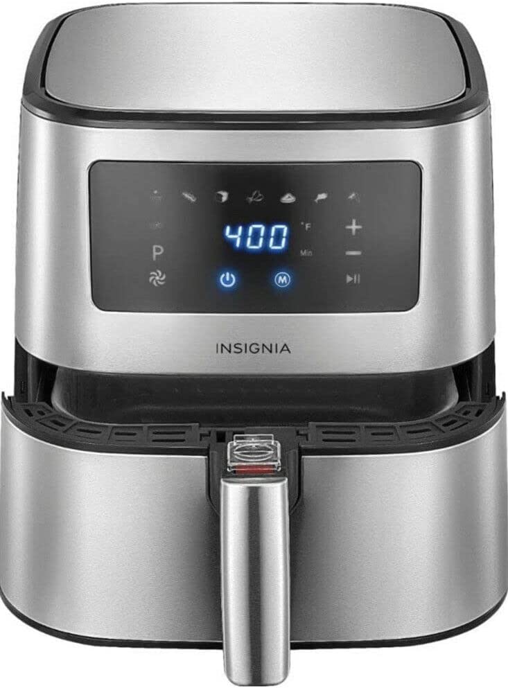 Insignia™ - NS-AF5DSS2 5 Qt. Digital Air Fryer - Stainless Steel