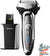 Panasonic - ES-LV95-S Arc5 Automatic Cleaning/Charging Wet/Dry Electric Shaver - Silver