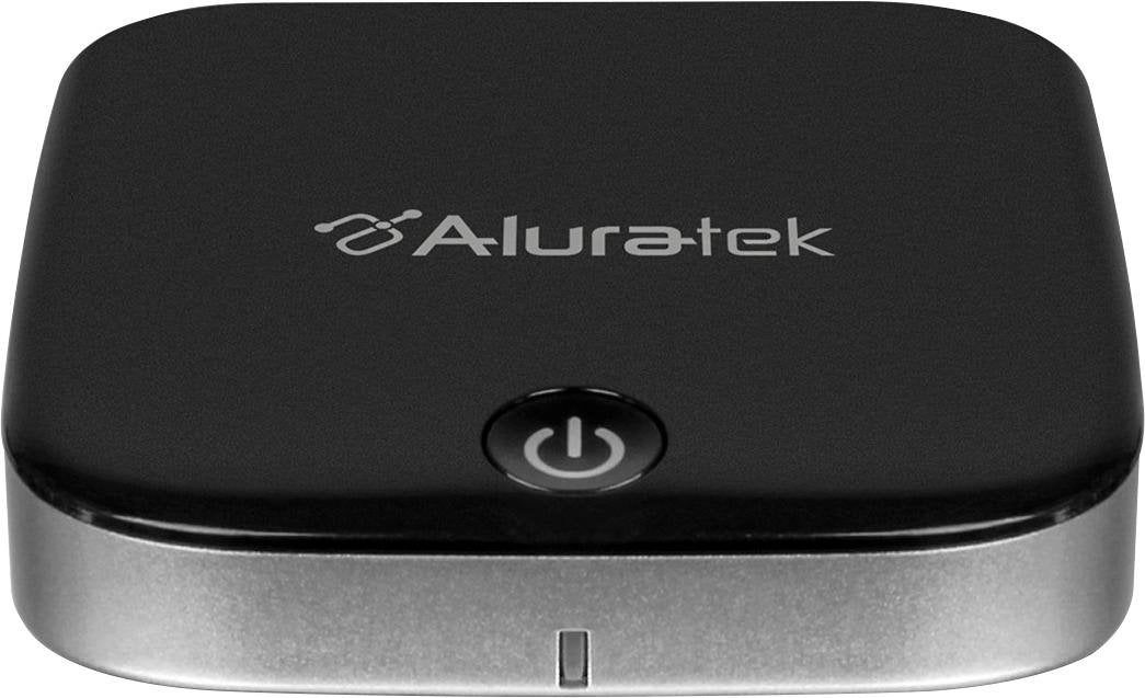 Aluratek - ADB1B Bluetooth Audio Receiver and Transmitter - Black