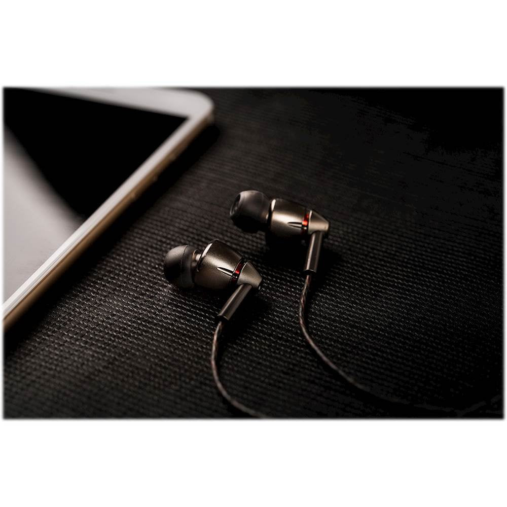 1MORE - E1010 Quad Driver Wired In-Ear Headphones - Titanium