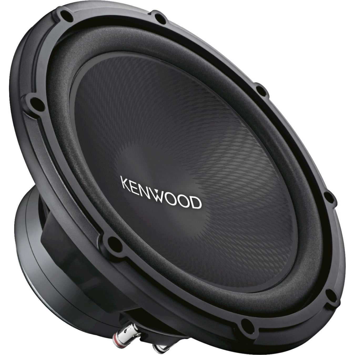 Kenwood - KFC-W120DVC Road Series 12" Dual-Voice-Coil 4-Ohm Subwoofer - Black
