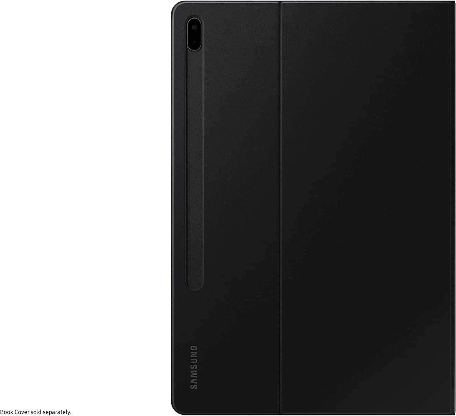 Samsung - EF-BT730PBEGUJ Galaxy Tab S8+, Tab S7 FE, Tab S7+ Book Cover - Mystic Black