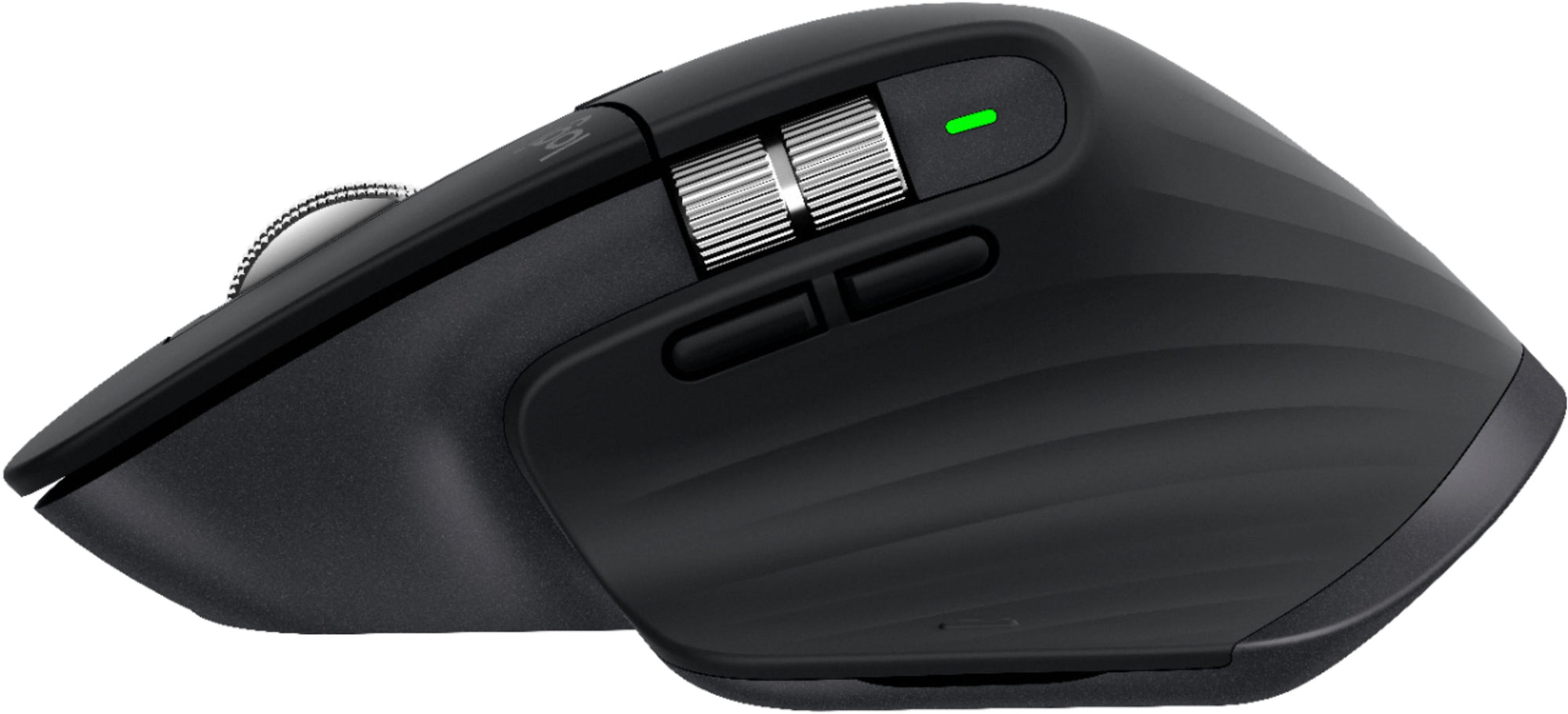 Logitech - 910-005647 MX Master 3 Advanced Wireless USB/Bluetooth Laser Mouse with Ultrafast Scrolling  - Black