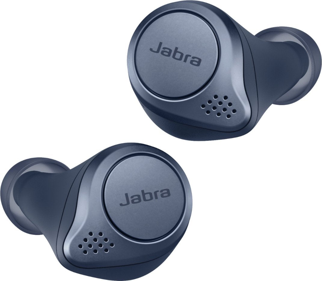 Jabra - 100-99091000-02 Elite Active 75t True Wireless Noise Cancelling In-Ear Headphones - Navy