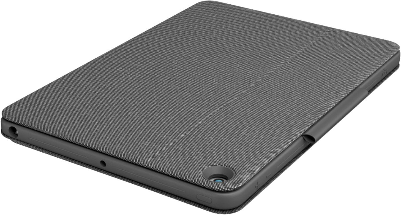 Logitech - 920-009608 Combo Touch Keyboard Folio for Apple iPad 10.2" (7th, 8th & 9th Gen) with Detachable Backlit Keyboard - Graphite