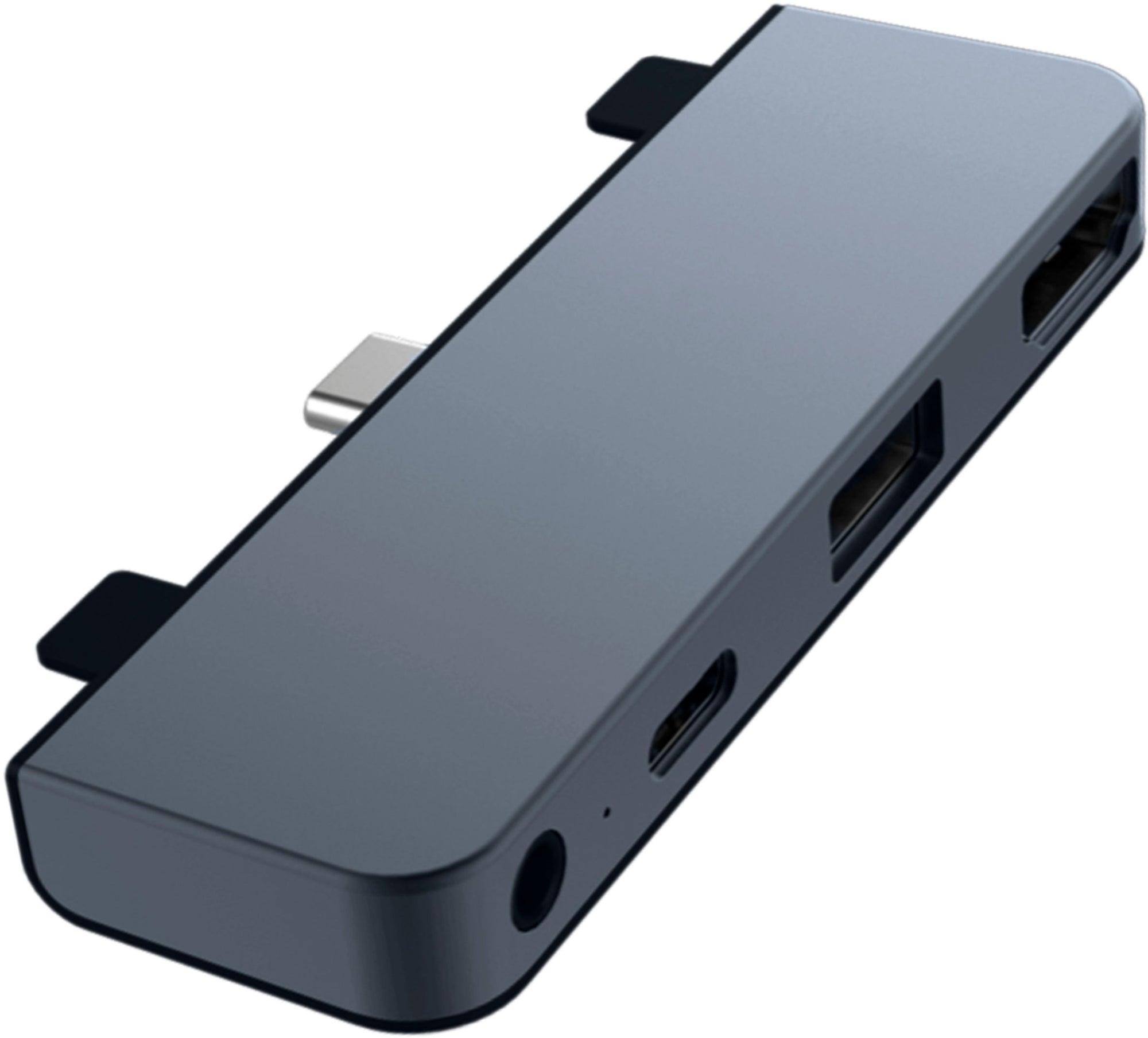 HyperDrive - HD319E-GRAY 4 Port USB C Hub - USB C Docking Station for Apple iPad Pro - Space Gray