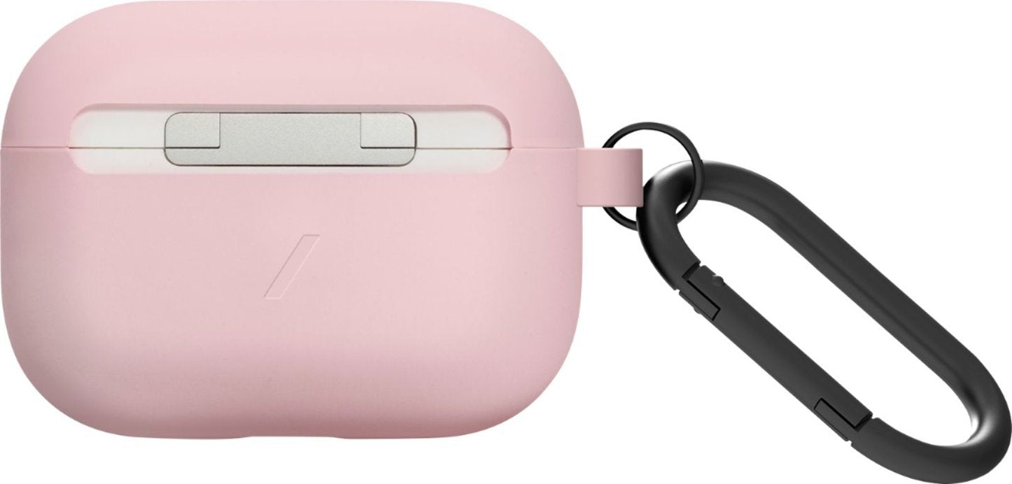 Native Union - APPRO-ROAM-ROS-NP Roam Case for AirPods Pro – Silky & Matte Liquid Silicone Case - Rose