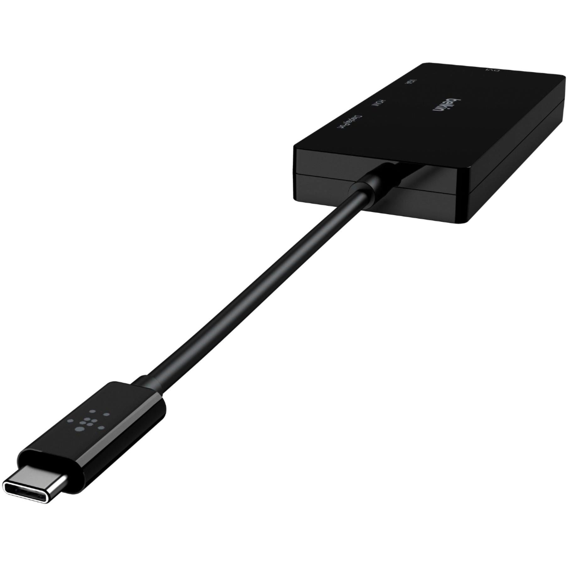 Belkin - AVC003btBK USB-C® Video Adapter - Black