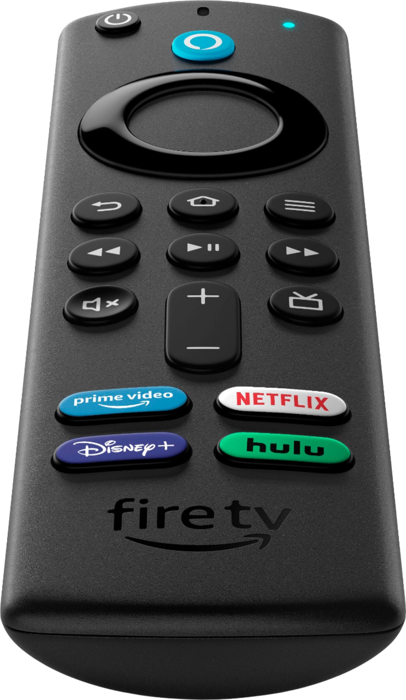 Amazon - B08D6WJYD9 Alexa Voice Remote (3rd Gen) with TV controls | Requires compatible Fire TV device | 2021 release - Black