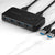 Insignia™ - NS-PH3A4AS 4-Port USB 3.0 Hub - Black
