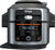 Ninja - OL501 Foodi 14-in-1, 6.5-QT Pressure Cooker Steam Fryer with SmartLid - Stainless/Black