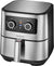 Insignia™ - NS-AF5MSS2 5 Qt. Analog Air Fryer - Stainless Steel