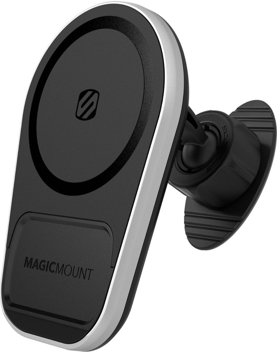 Scosche - MPQ5DV-XTSP MAGICMOUNT Pro Charge 4 Dash / Vent for Most Cell Phones - Black