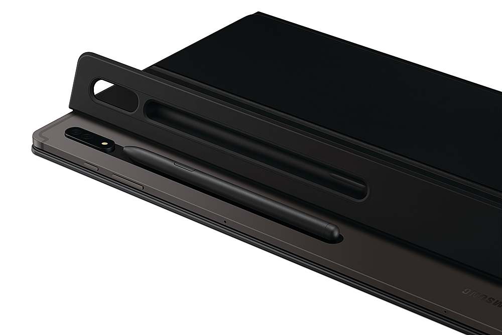 Samsung - EF-DX900UBEGUJ Galaxy Tab S8 Ultra Book Cover Keyboard - Black