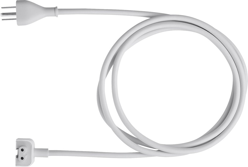 Apple - MK122LL/A Power Adapter Extension Cable - White