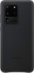 Samsung - EF-VG988LBEGUS Leather Back Cover Case for Samsung Galaxy S20 Ultra 5G - Black