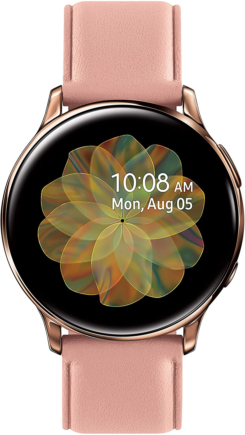 Samsung - SM-R830NZSAXAR Galaxy Watch Active2 Smartwatch 40mm Stainless Steel LTE (Unlocked) - Gold