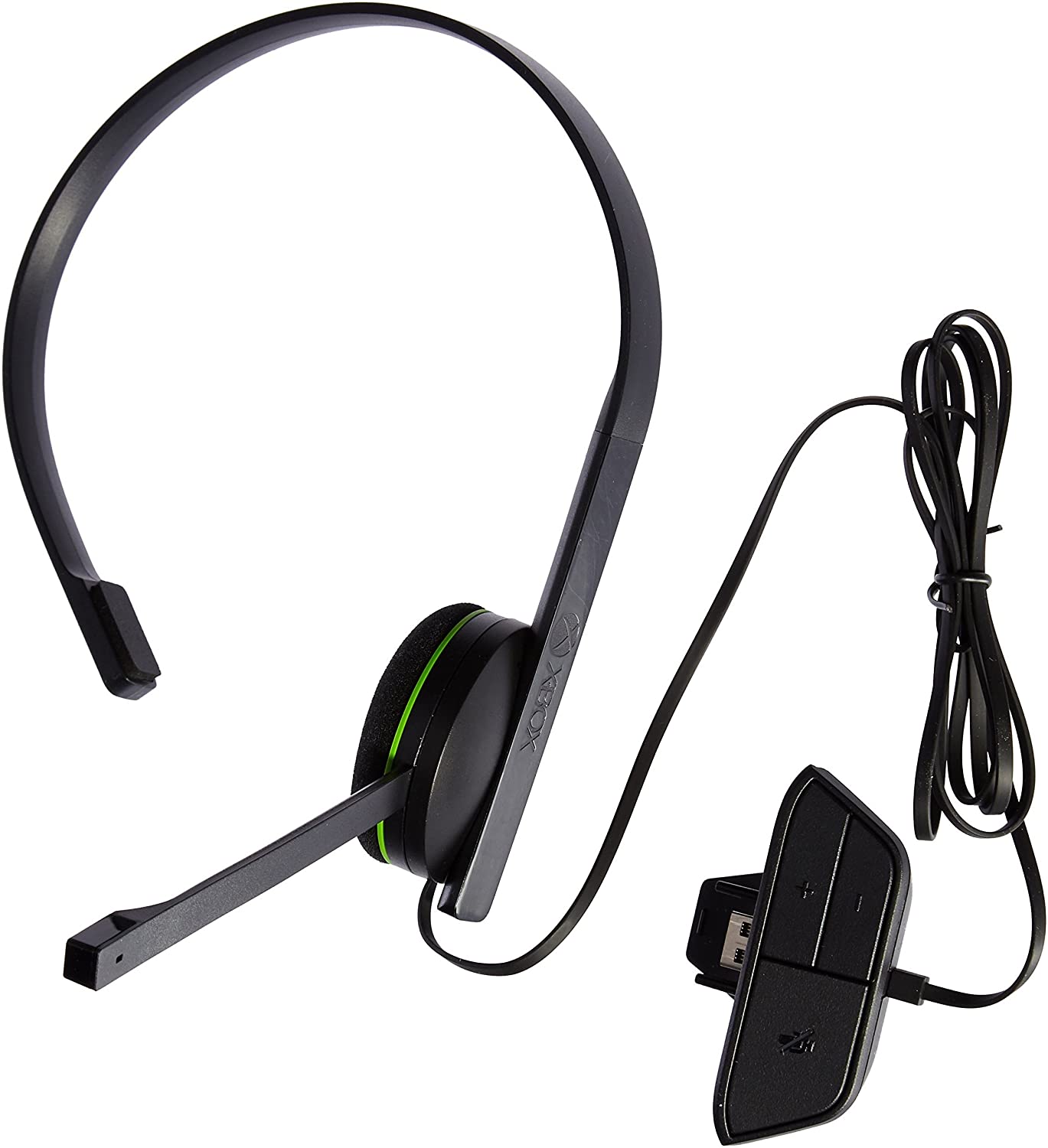 Microsoft - S5V-00014 Chat Headset for Xbox One, Xbox Series X, and Xbox Series S - Black