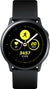 Samsung - SM-R500NZKAXAR Galaxy Watch Active Smartwatch 40mm Aluminum - Black