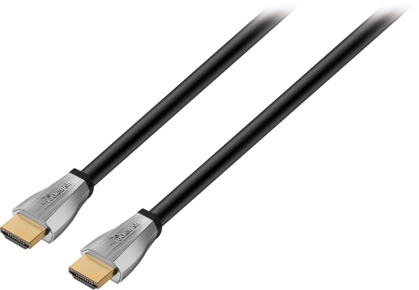 Rocketfish™ - RF-HG08501 8' 4K UltraHD/HDR In-Wall Rated HDMI Cable - Black