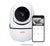 MOBI - 70196 MobiCam HDX Smart HD Pan & Tilt Wi-Fi Baby Monitoring Camera with 2-way Audio and Powerful Night Vision - White