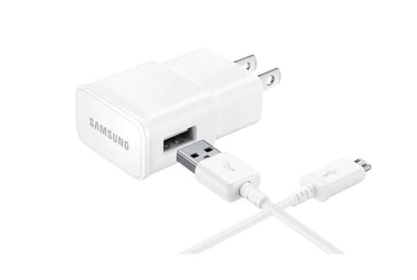 Samsung - 33-0660-05-XP Adaptive Fast Charging Wall Charger - White