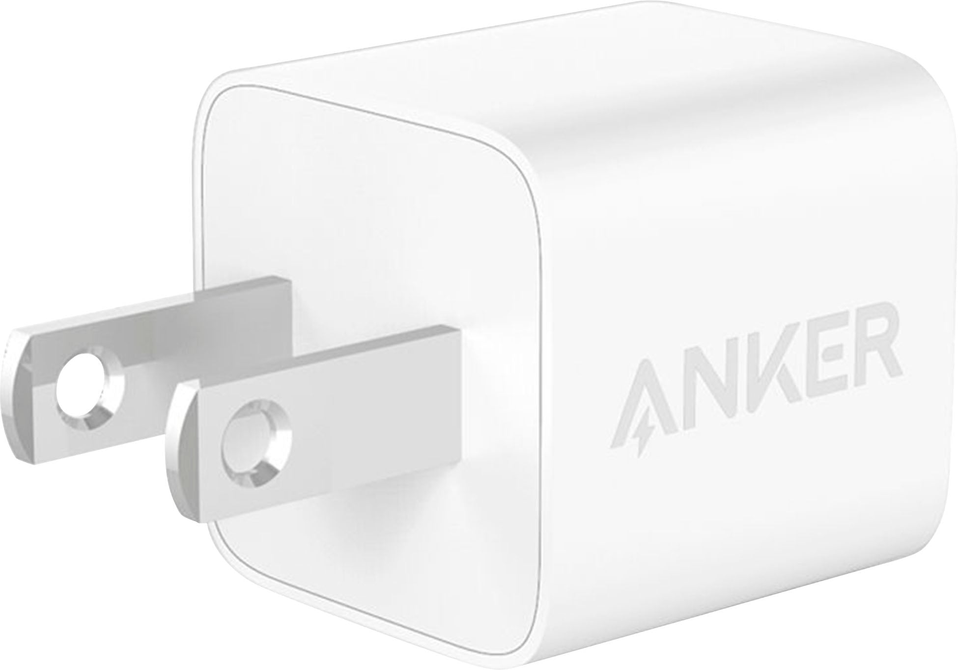Anker - A2634J23-2 Powerport PD Nano 20W High Speed USB-C Wall Charger - White